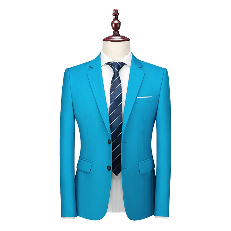 K717 Men's Autumn Business Suit Jacket - Slim Fit Casual Style