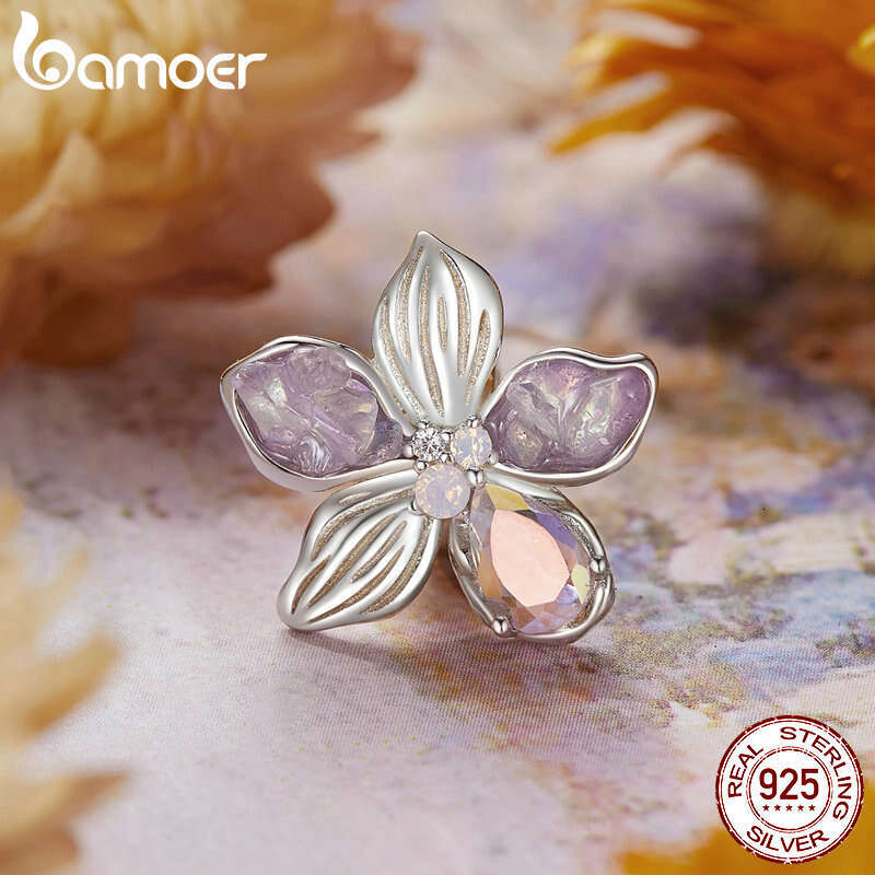 BAMOER Dragoy/Butterfly/wer/Bird Sterg Sier Charm Beads Fit Bracelet DIY Jewelry Accessories for Women