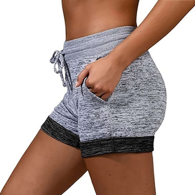European American Women's Underwear, Quick Drying Short Yoga Exercise, Hip Lifting, High Waist, Elastic Trend Clothing, Fashionable And Casual Te