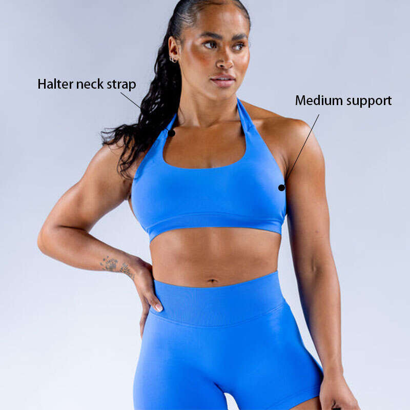 HAUT SHARK 2 Piece Women Seamless Yoga Set Sportswear Sleeveless Gym Cropped Top High Waist Leggings Workout Activewear