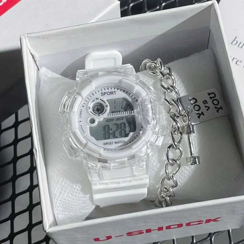 Wens student party teenage high school student glacier white girl high beauty sports Ectonic Reloj Mujer Only M241128