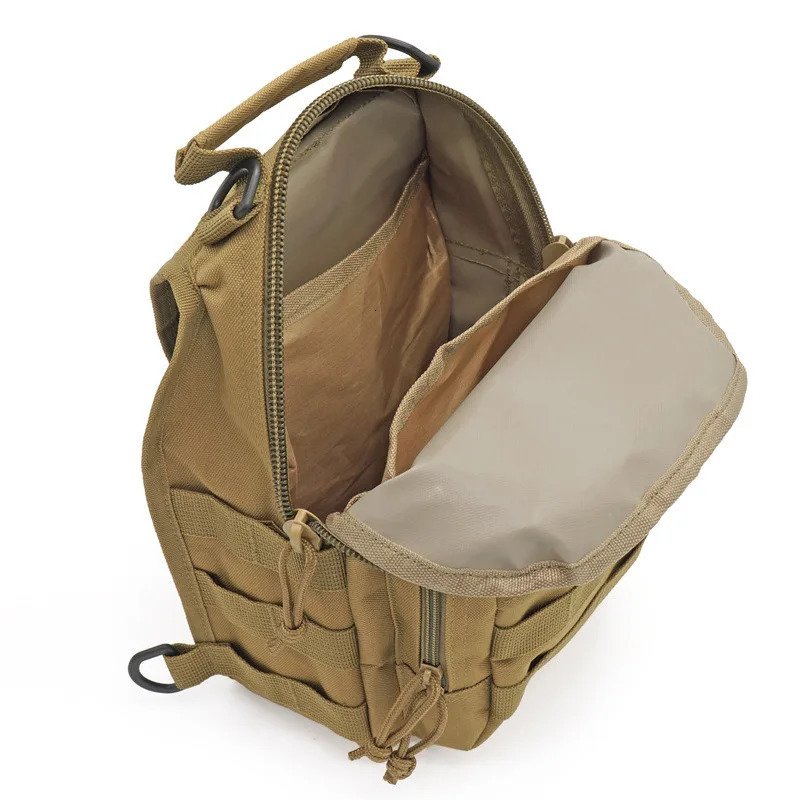 Military Tactical Backpack Camouflage Molle Shoulder Bag Hiking Camping Climbing Daypack 600D Hunting Outdoor 240416