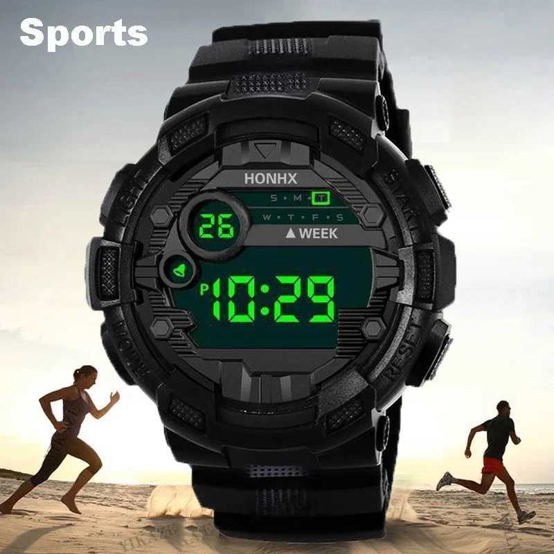 New Arrival YIKAZE Y04 Mens Sports Simp Sty Luminous Date Mens Digital Waterproof Intelligent d Electronics Z241128