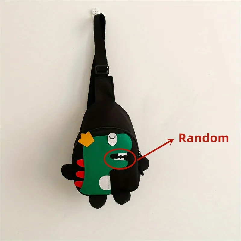 Childrens Backpack Dinosaur Chest Bag Boys and Girls Shoulder Messenger Bag Cartoon Cute Mobile Coin Purse