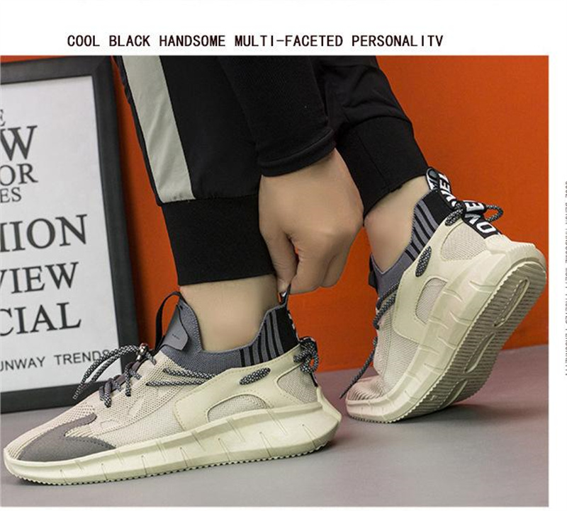 Spring New Ddmysports Fashion Trend Sports Breathable Casual Men S Grey Shoes GAI Outdoor hoes