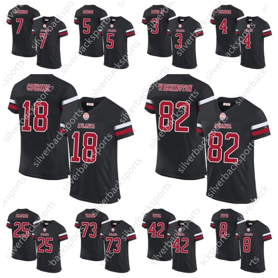2025 Top Custom Jersey 9 Michael Penix Jr 2 Matt Ryan 5 Drake London 7 Robinson Demone Harris Cordarrelle Patterson Men/Women/Youth Football Jerseys T