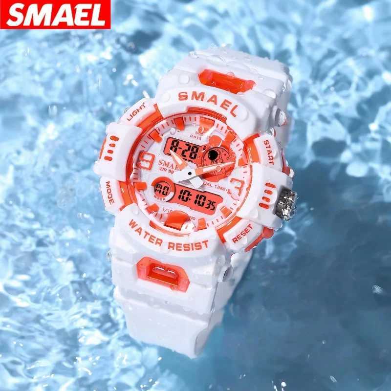 SMAEL 8083 Student Digital Youth Movement Mtifunctional Candle Alarm Clock Waterproof Luminous Girl Ectronic M241128