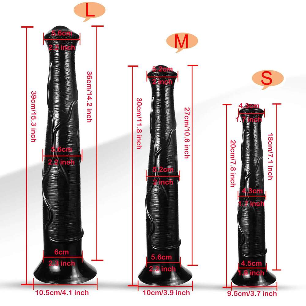 39cm Long Horse Super Big Size Animal Dildo With Suction Cup Huge Adult Sex Toys Large Dick for Men Women Couples