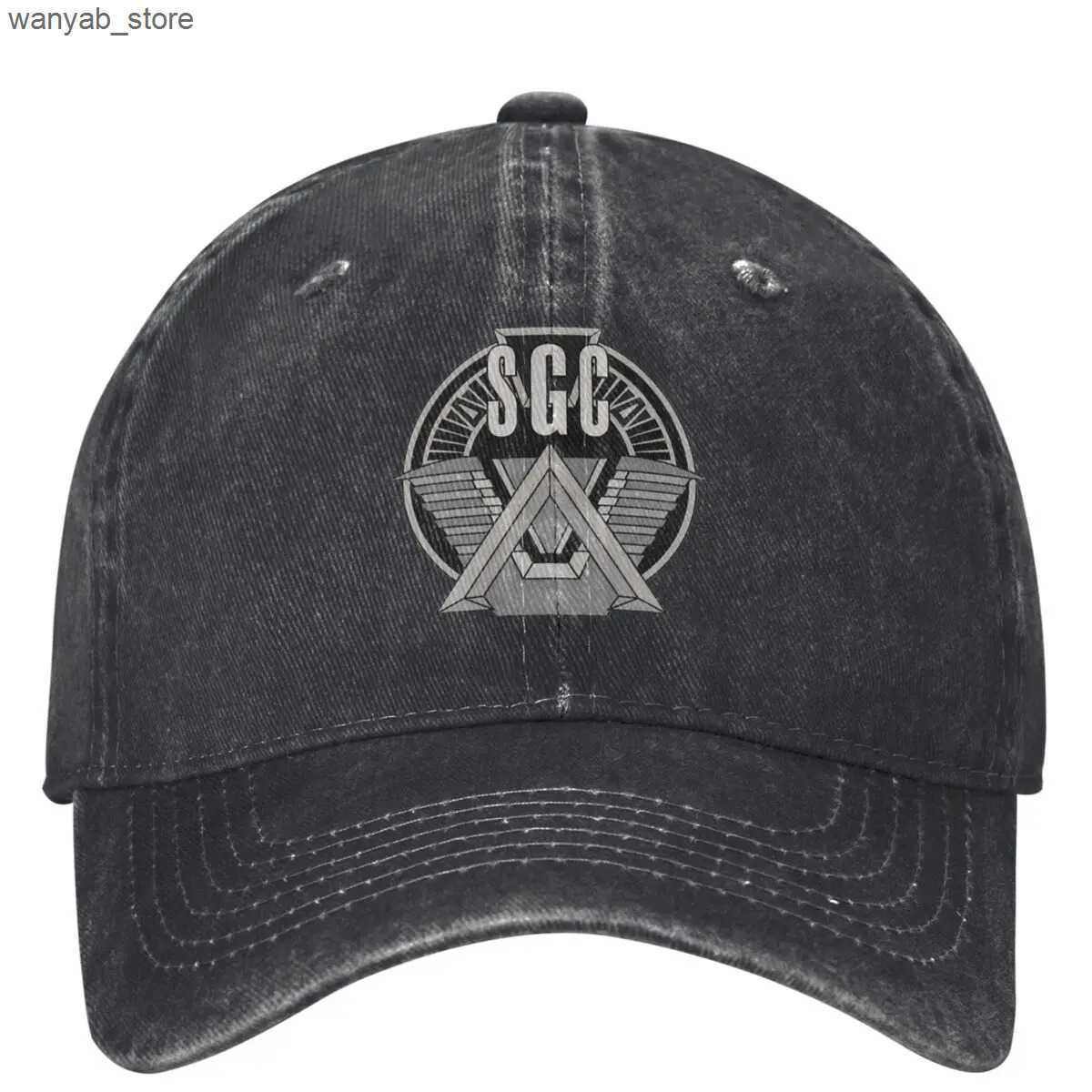 Ball Caps SGC Stargate Command Hat Set Mens Baseball Hat Retro Stargate Command Hat Adjustable L240910