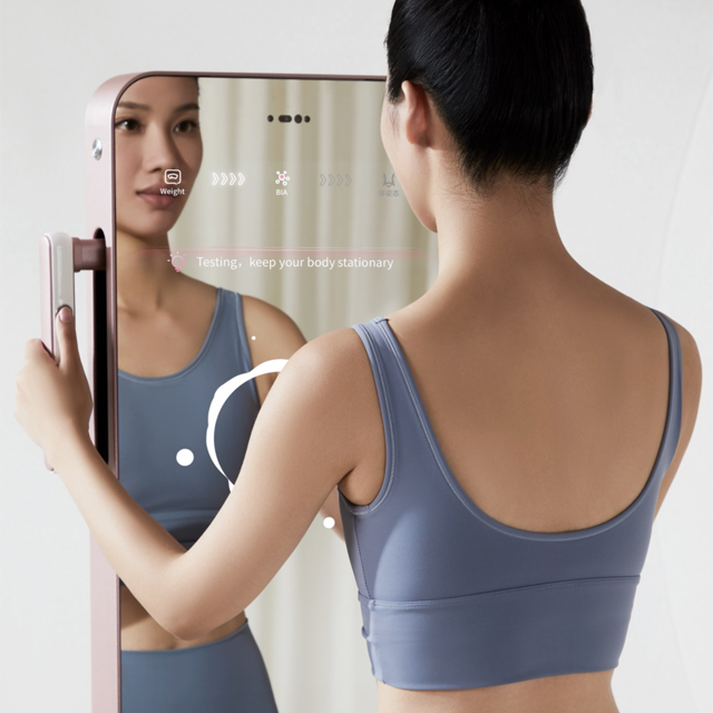 U+300 3d Fat Analyzer Scan Mass Smart Scanner Exercise Human Bio-impedance Quantum Fitness Bia Segmental Composition Analysis