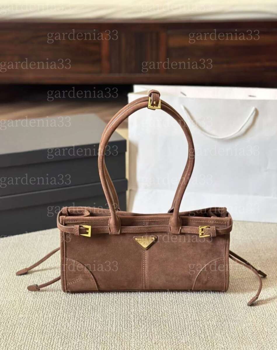 designer luxury shoulder women bags leather brown high capacity handbag soft tote bag designer lady commuter handle