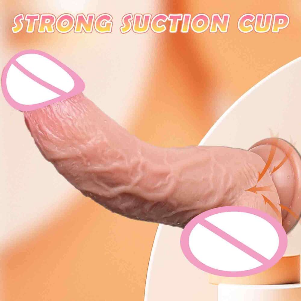 Realistic Thick Dick Long Huge Silicone Dildo Super Soft Strong Suction Cup Vagina Masturbator 18+ Sex Toy For Women