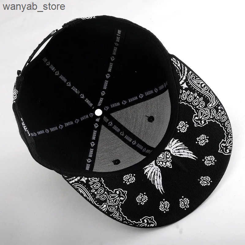 Ball The new Snapback baseball cap from 2019 with ten adjustable embryo is suitable for young men women hats and flat trend street dance hats L240910 