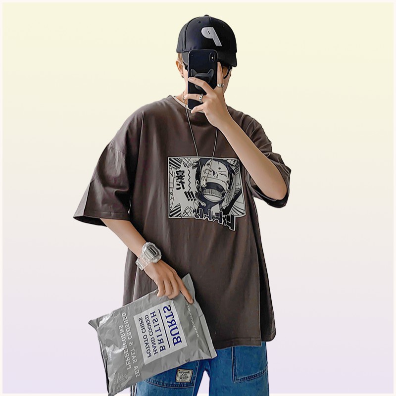 Anime One Piece T-shirt Japanese Harajuku T Shirt for Men Women Clothes Monkey D ffy Tshirt Male Streetwear Tee Top Summer