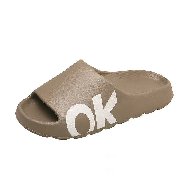 New Fashion Designer Women in Summer, Internet Red Shoes, Soft soled Slippers, Anti slip and Dusty Feeling, Beach Cool Slippers for Men