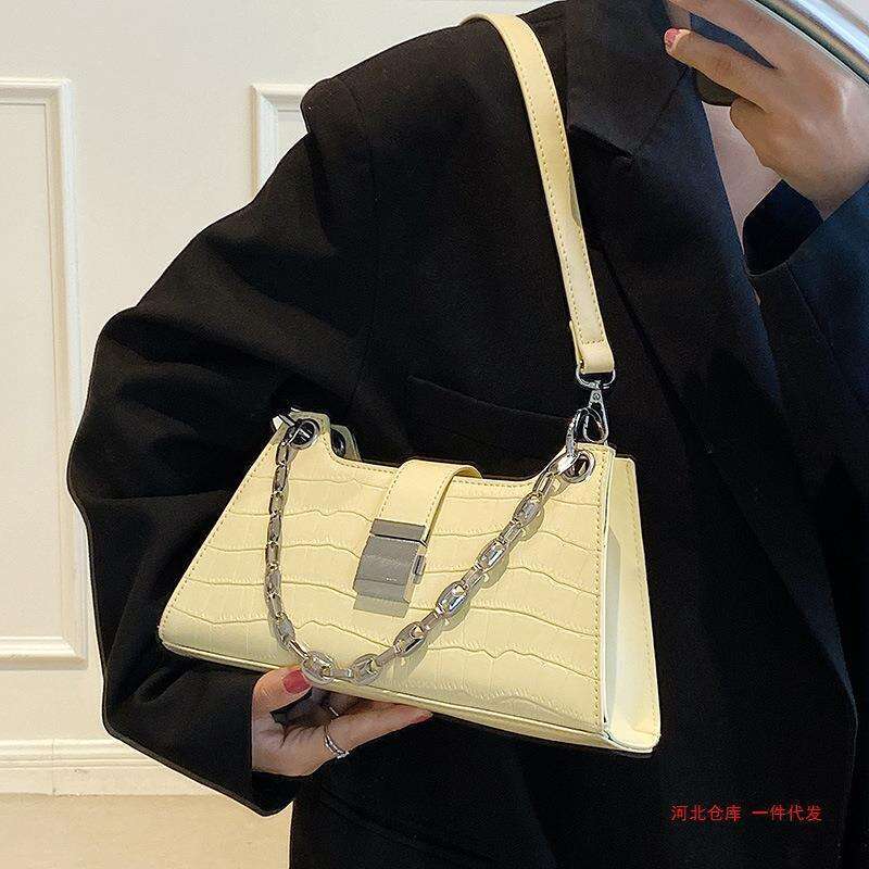 Small Square Bag, Trendy And Fashionable Commuting Style, New Minimalist Women's Casual Crossbody B2