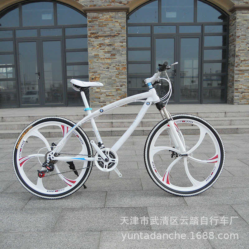 Bikes BMW frame mountain bike adult male and female mobility scooter shock absorber disc brake off-road racing car road student sports car S2411294