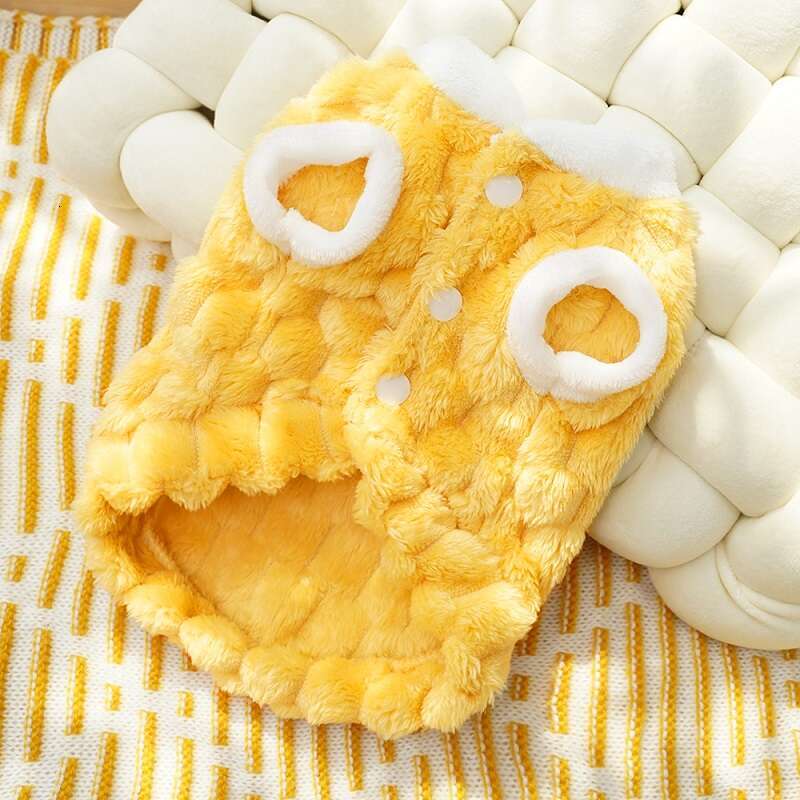 Winter Vest Fleece Warm Clothes Fashion Puppy Soft Cat Overcoat Pet Jacket Coat Chihuahua Dog Costumes