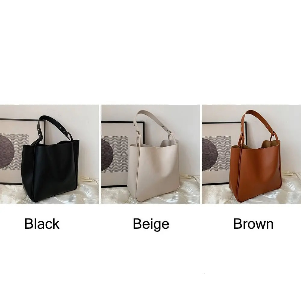 2024 Women Handbags Shoulder Bags Shopping and Travel Large Capacity Females Made of Leather 241203