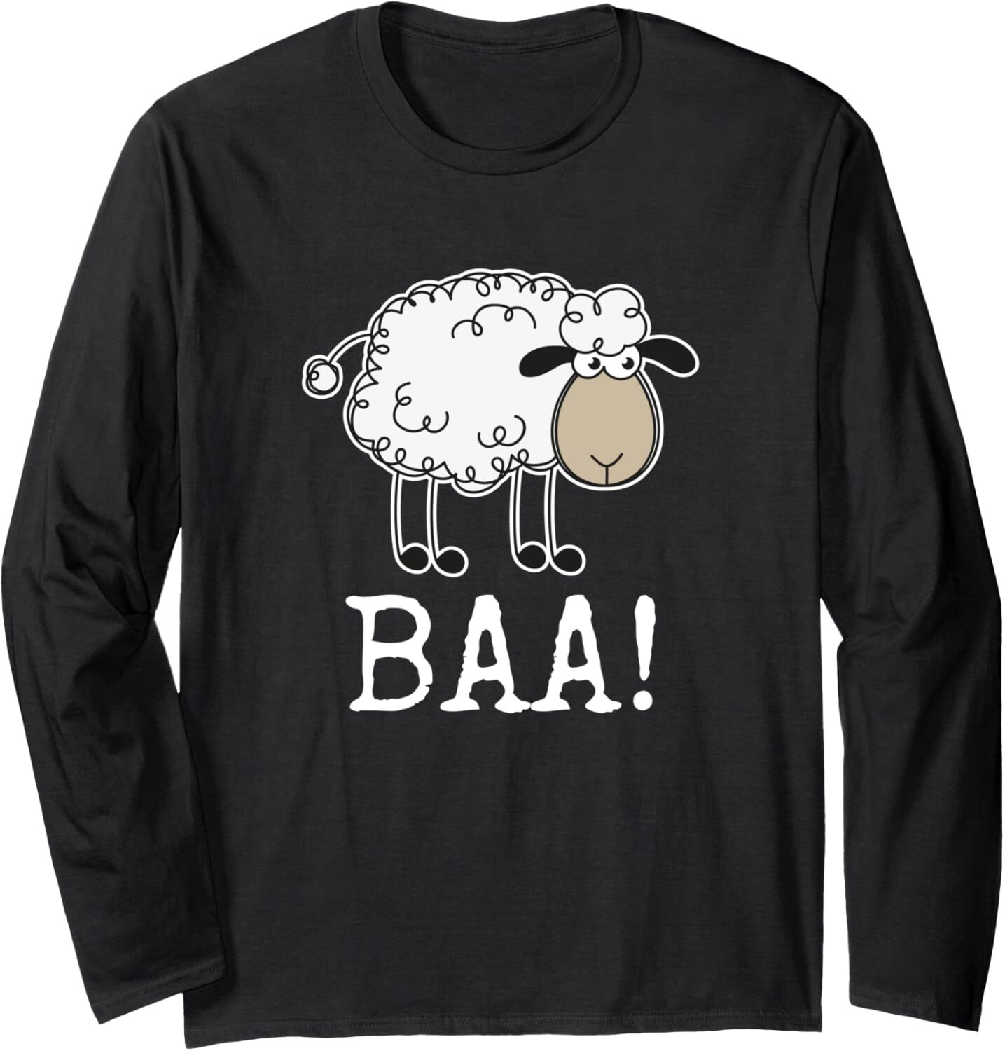 Long Sleeve Shirts for Men sweatshirt Sheep Lover Funny Sheep Farmer Streetwear Casual tops clothes Leisure simplicity cool Fashionable and atmospheri