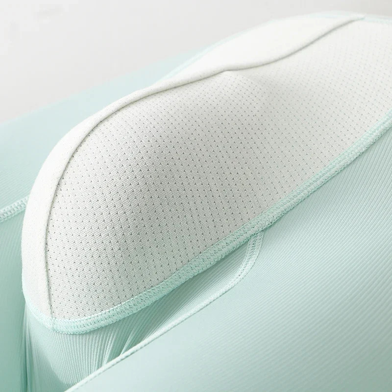 Mens ultra-thin transparent long John underwear soft ice silk lounge wearing pajamas sleeping underwear bottom 241122