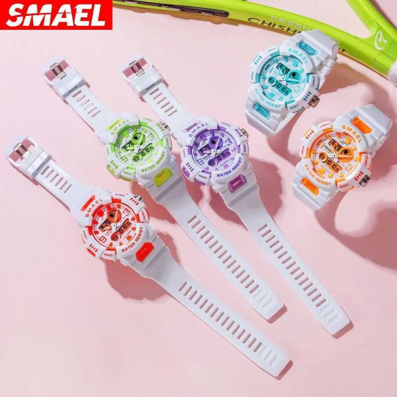 SMAEL 8083 Student Digital Youth Movement Mtifunctional Candle Alarm Clock Waterproof Luminous Girl Ectronic M241128