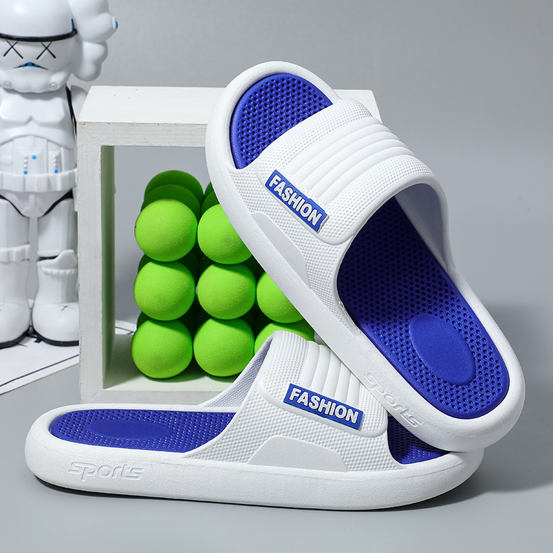 sports outdoor summer New men's wear indoor home thick soled bathroom anti slipoutdoor cool slippers for men Lhshoe slip