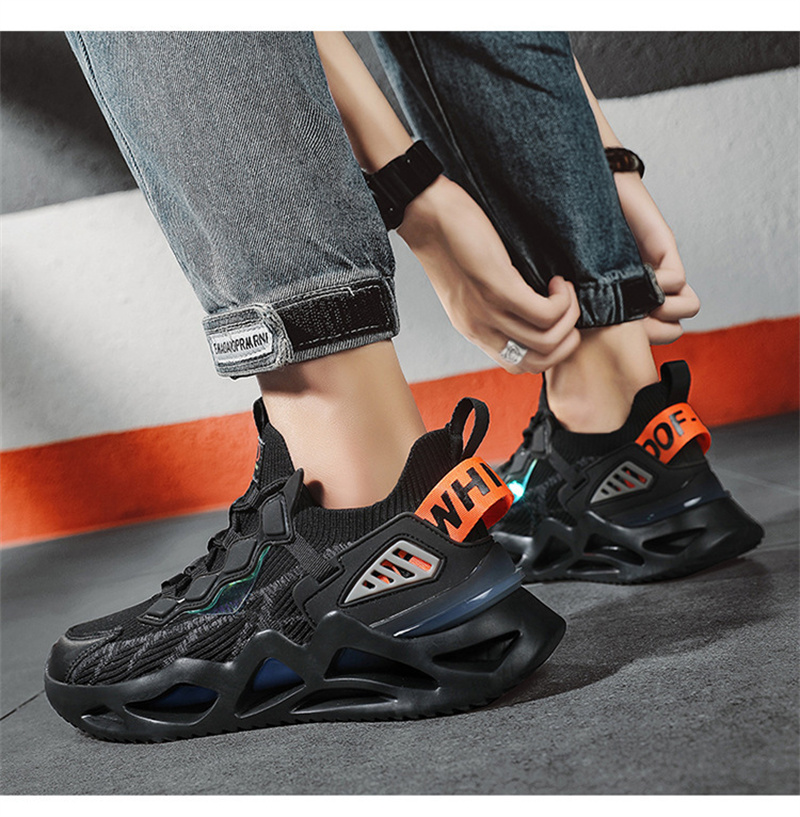 2024 Spring and Autumn Season Men's Leisure Sports Breathable white Shoes GAI