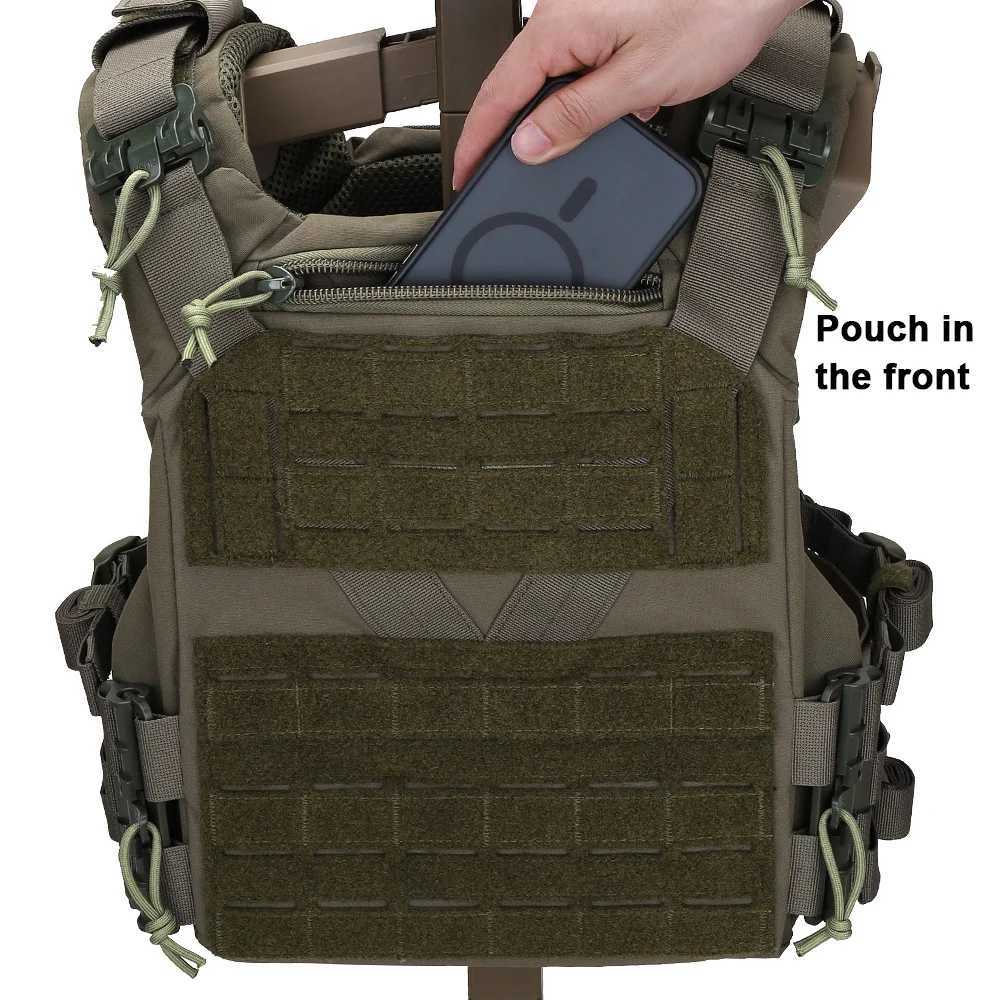Outdoor 3.0 tactical hunting vest K9 onboard MOLLE quick release quick adjustment Cummerbun CS Airsoft combat equipmentW241128