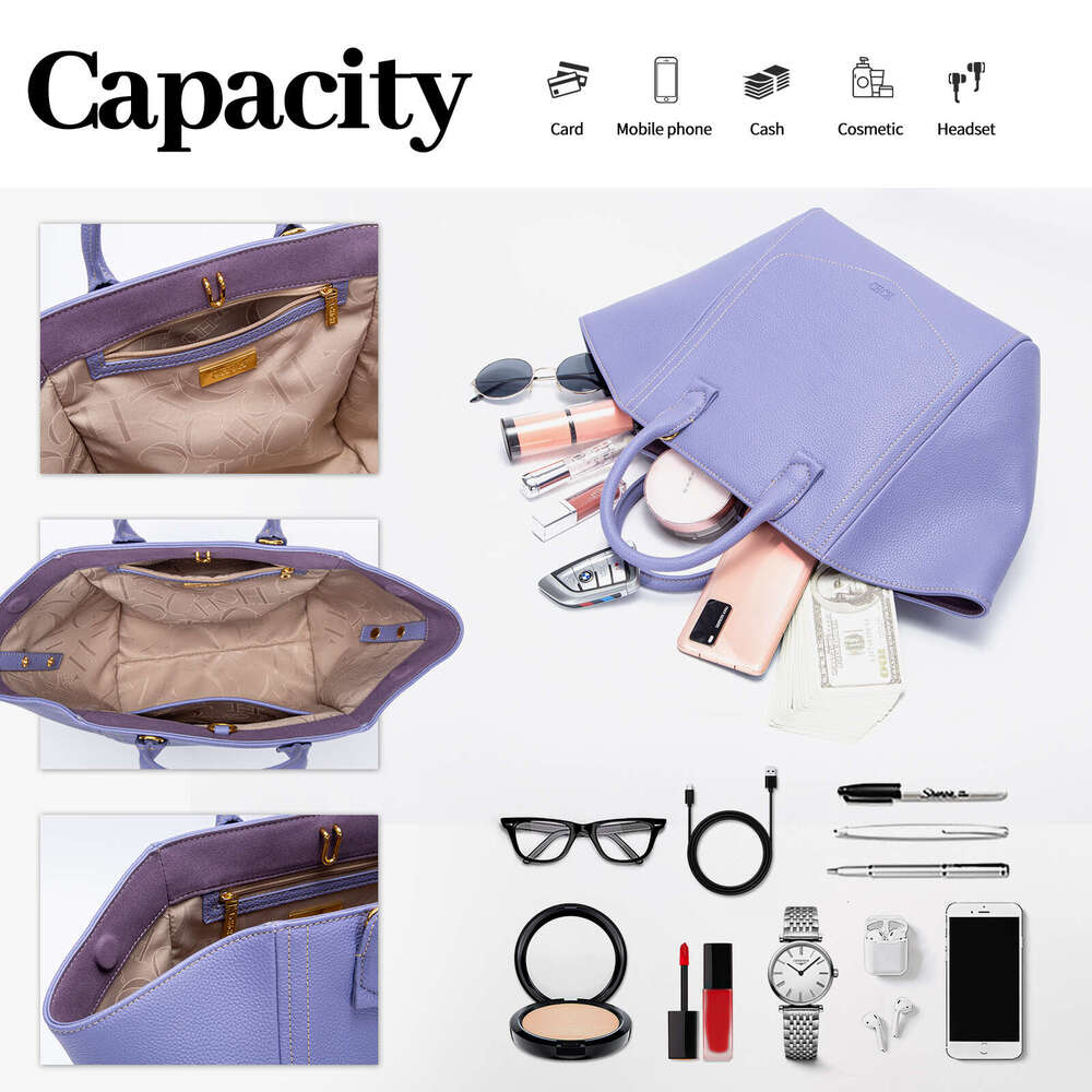 Unique Body Large Capacity Ladies Handbag Essential For Daily Travel Classic Retro Style Exquisite Workmanship