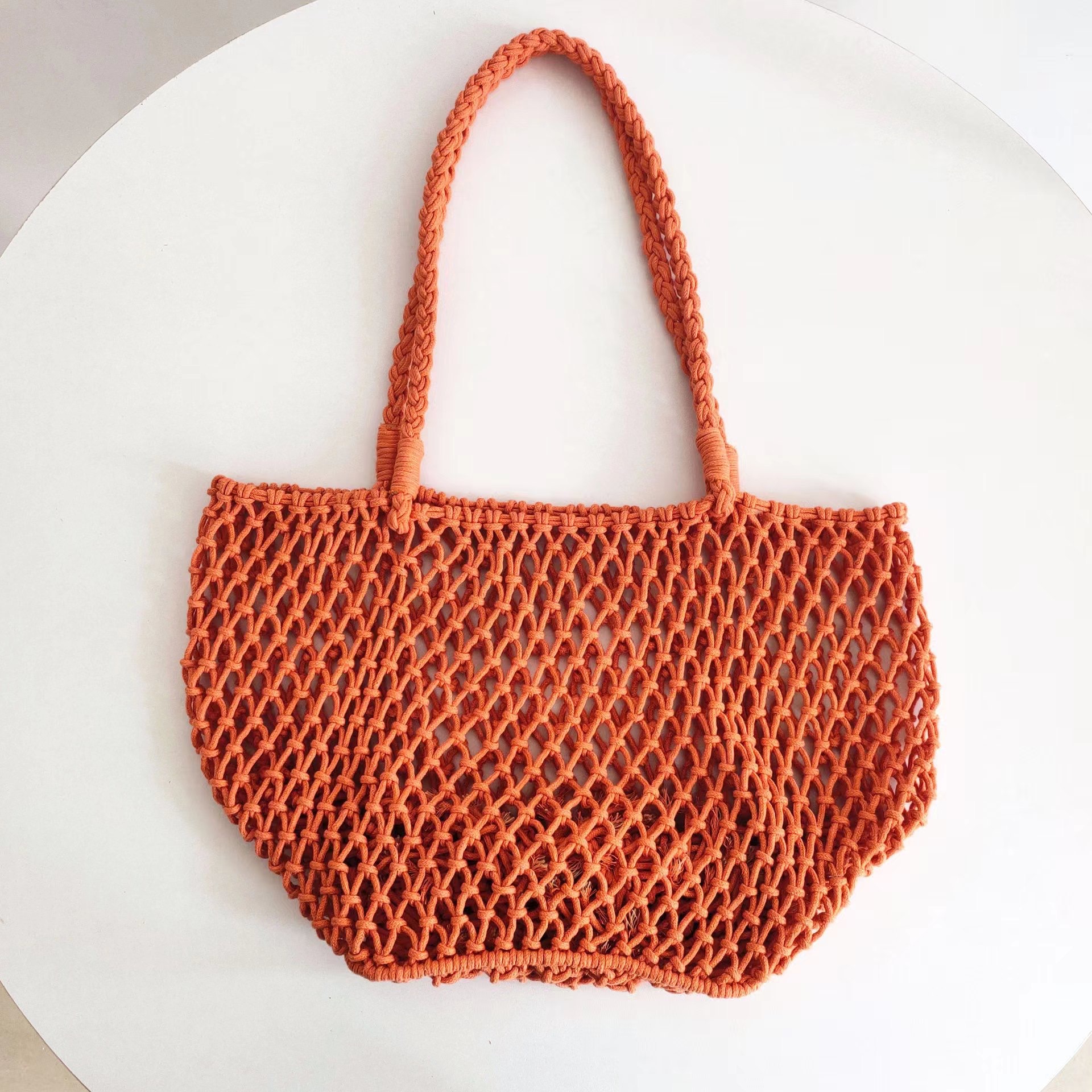 New Shoulder Bag Beach Bali: Women's Woven hot Tote Handbag for Summer