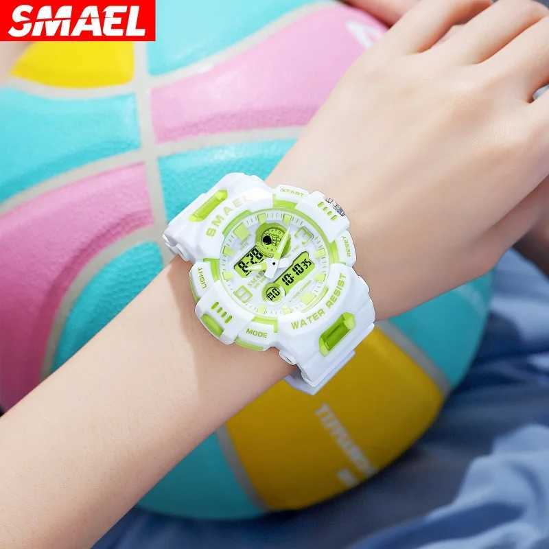 SMAEL 8083 Student Digital Youth Movement Mtifunctional Candle Alarm Clock Waterproof Luminous Girl Ectronic M241128