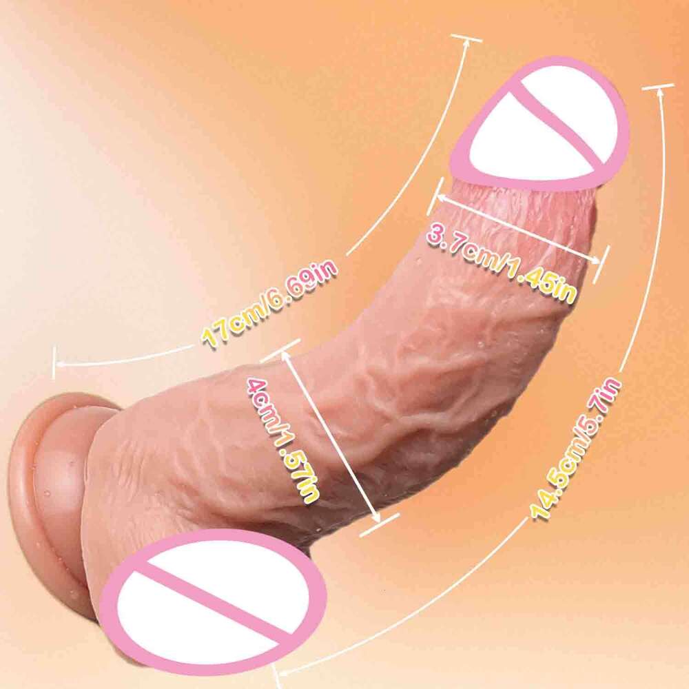 Realistic Thick Dick Long Huge Silicone Dildo Super Soft Strong Suction Cup Vagina Masturbator 18+ Sex Toy For Women