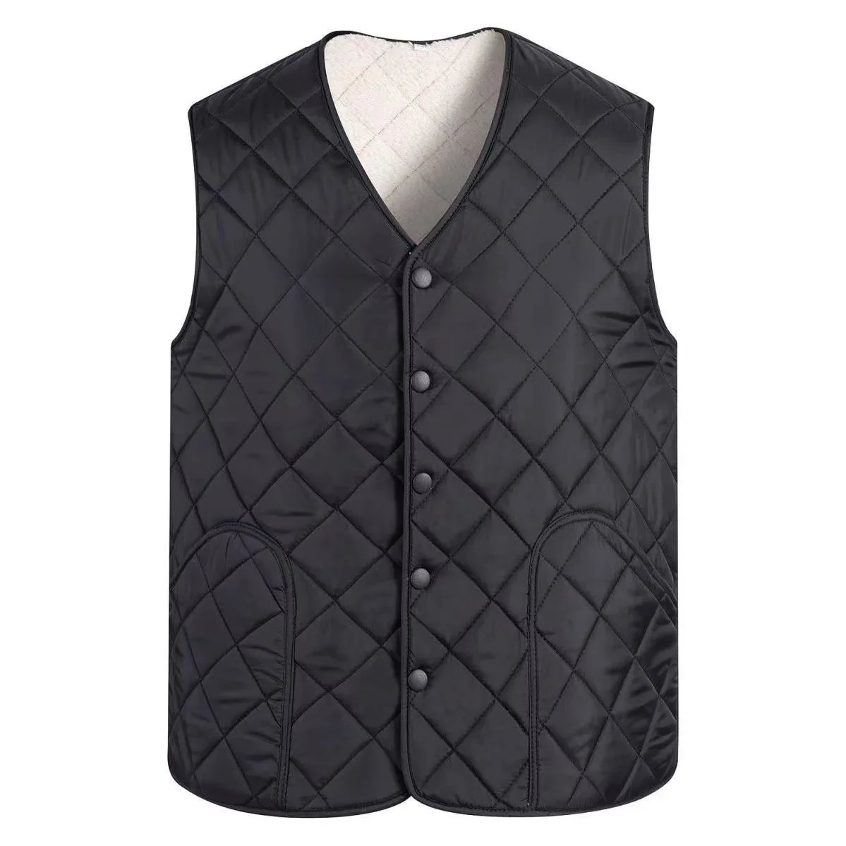 2023 Mens Vest Jacket Autumn Winter Warm Sleeveless Casual Stand Collar Trend High Quality Sports Coat 241129