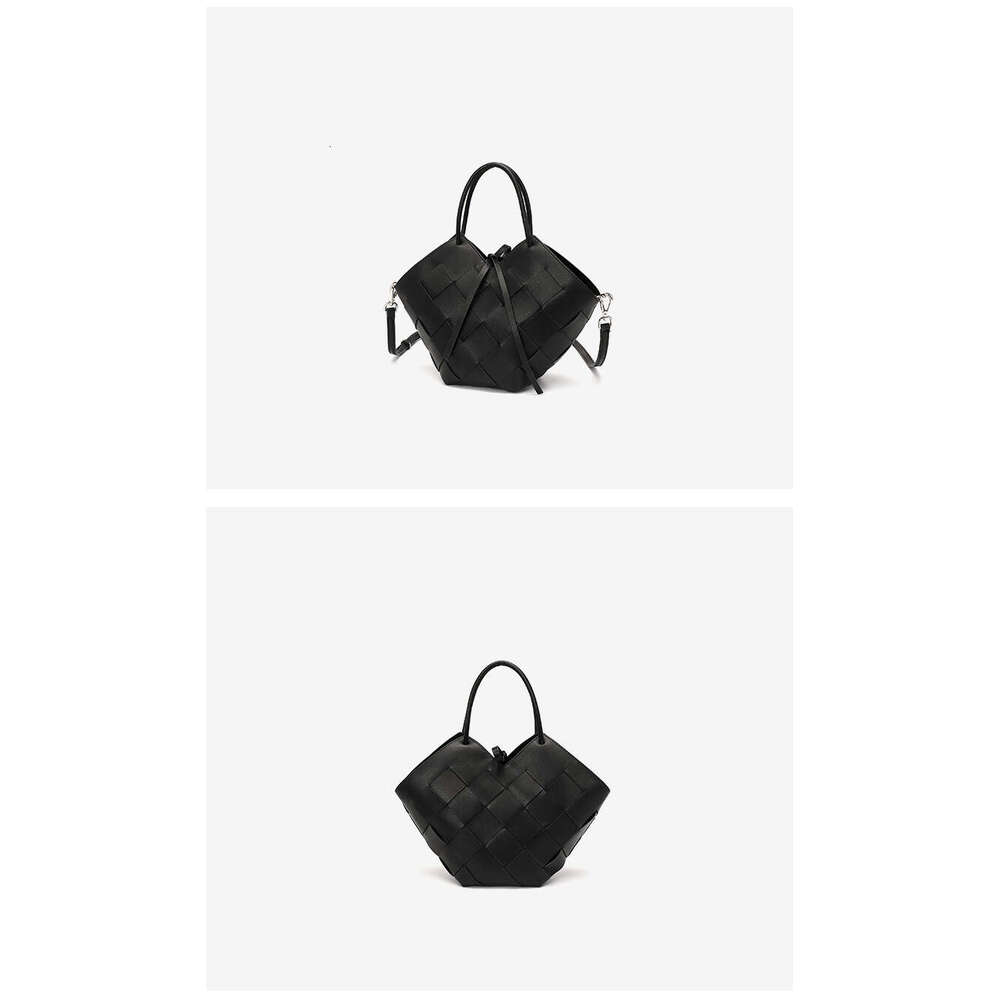LEMON KOKO Women's Design Portable Brand New Original Woven Single Shoulder Crossbody Bag Large Capacity Women's Bag