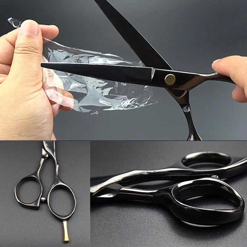 Japan 440c Scissors Hairdresser Barber Shears 55 Inch 6 Cutting Hair Trimmers Professional 241122 S2563