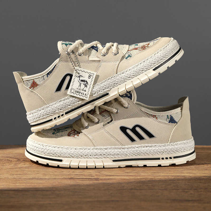 Mens shoes new summer mesh breathable anti slip wear-resistant construction site work and leisure board shoes mens sports trendy shoes M241129