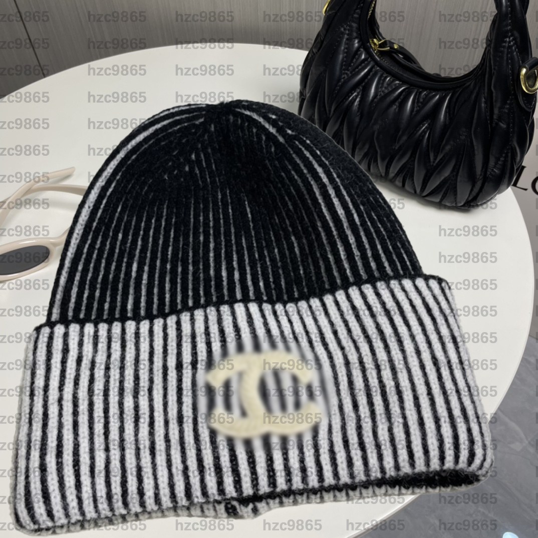 Luxury chanlee Beanie Cashmere women's hat Designer soft hat casquette Men's Beanie cap Trucker's Hat Warm hat Color matching hat