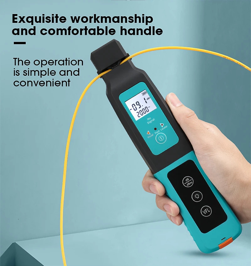 Portable Light source Optical light source Optical Power Meter +AUA-40 Live Fiber Identifier Optical Fiber Identif VFL OPM