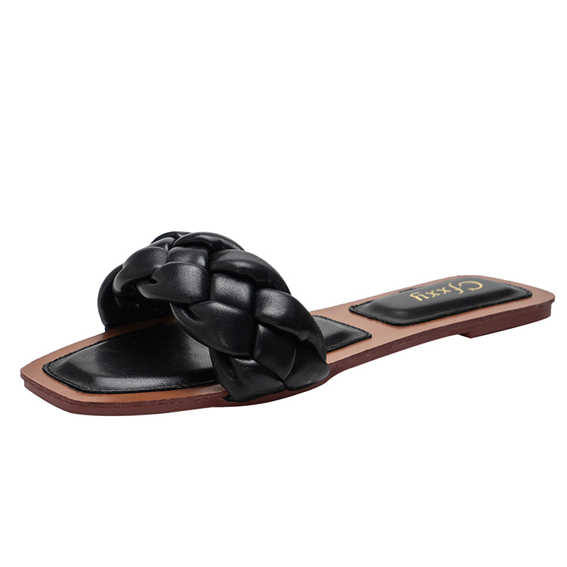 Paris Designer Slides Embroidered Women Slippers Slide Sandals Fashion Summer Letter Flat Sandal Black White Animal prints casual flip flops beach slipper floral