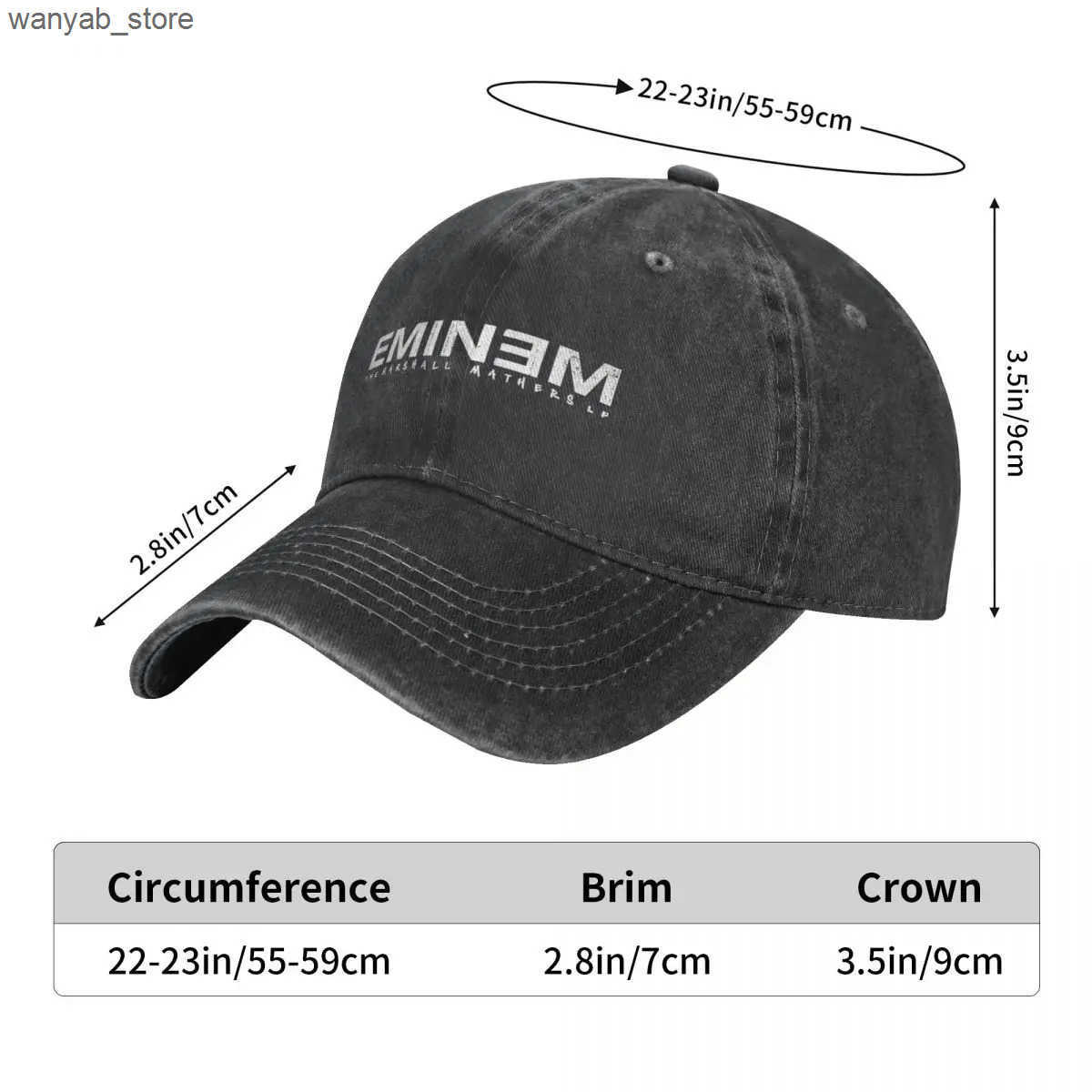 Ball Caps Retro rapper god Amu baseball cap mens womens abused shampoo wearing outdoor exercise cap adjustable fitness cap L240910