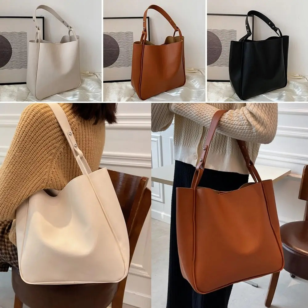 2024 Women Handbags Shoulder Bags Shopping and Travel Large Capacity Females Made of Leather 241203