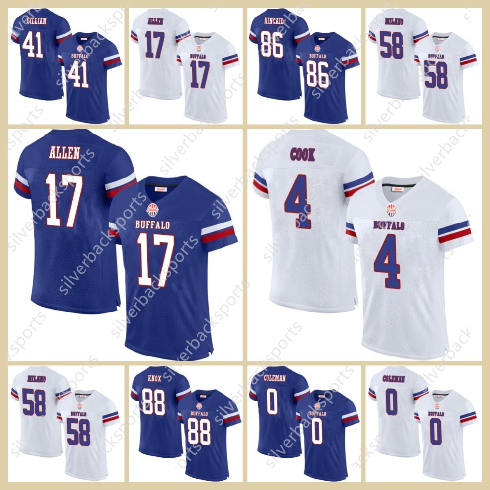 Shxinet 2025 Football Jerseys Keon Dalton Kincaid Allen jersey Damar Ham Dawson Knox Jim Kelly Jersey James Cook Khalil Shakir Terrel Bernar
