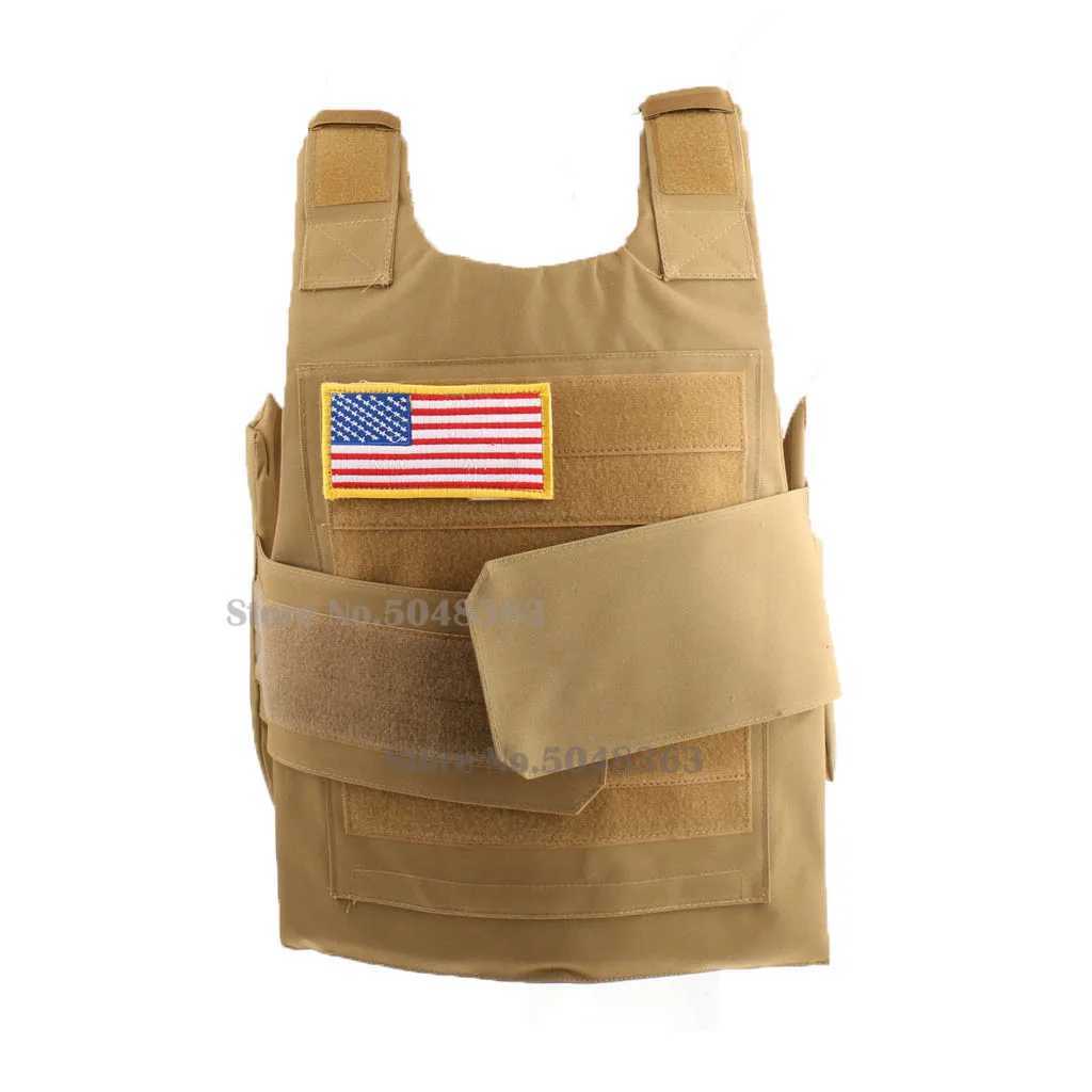 Military Tactical Police Vest Color Bullet War Game CS Hunting Clothing Outdoor Products Equipment BlackW241128
