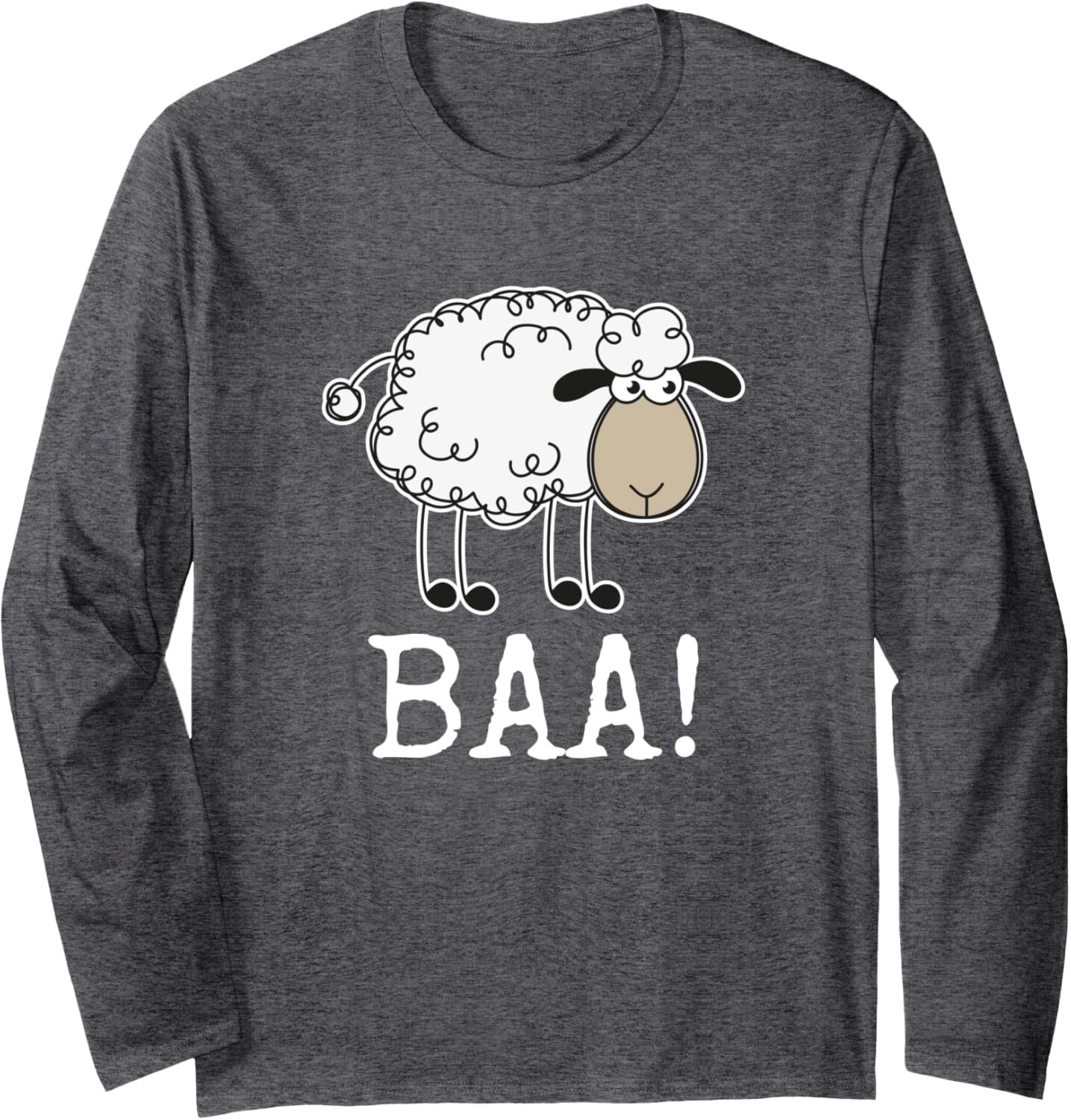 Long Sleeve Shirts for Men sweatshirt Sheep Lover Funny Sheep Farmer Streetwear Casual tops clothes Leisure simplicity cool Fashionable and atmospheri