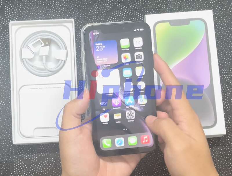 iPhone Original Unlocked iphone Xr Convert to iphone 14 Cellphone 3G RAM 64GB 128GB 256GB ROM iphone14 Mobilephone