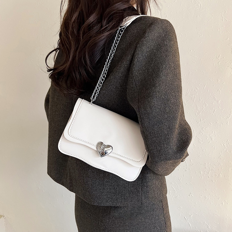 Love Women's Bag Chain Shoulder Bag Casual Fashion Armband Designer Small Square Bag