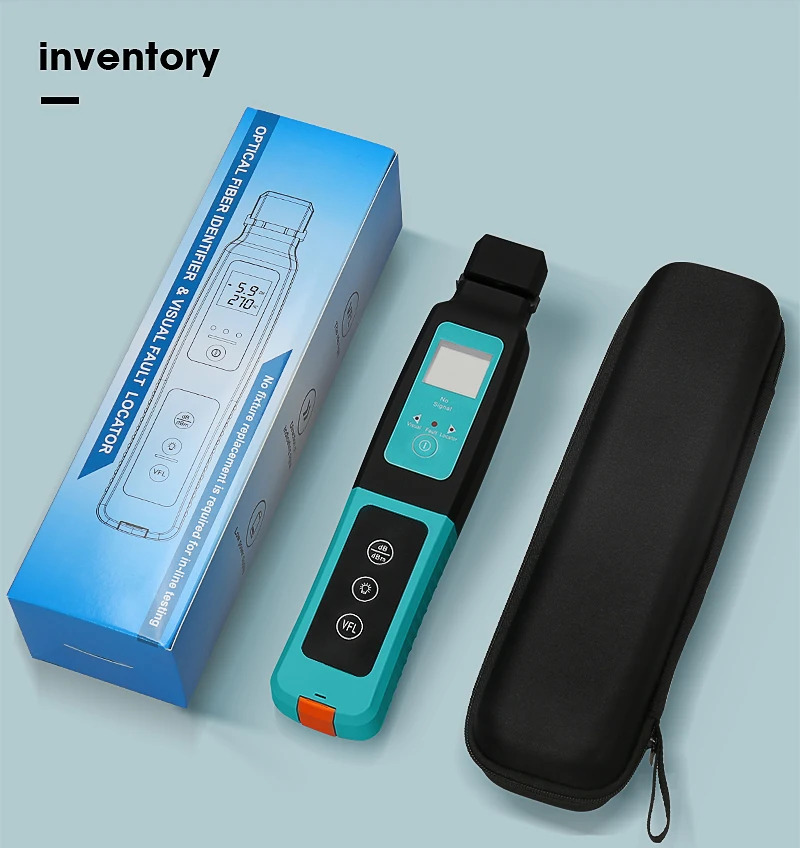 Portable Light source Optical light source Optical Power Meter +AUA-40 Live Fiber Identifier Optical Fiber Identif VFL OPM