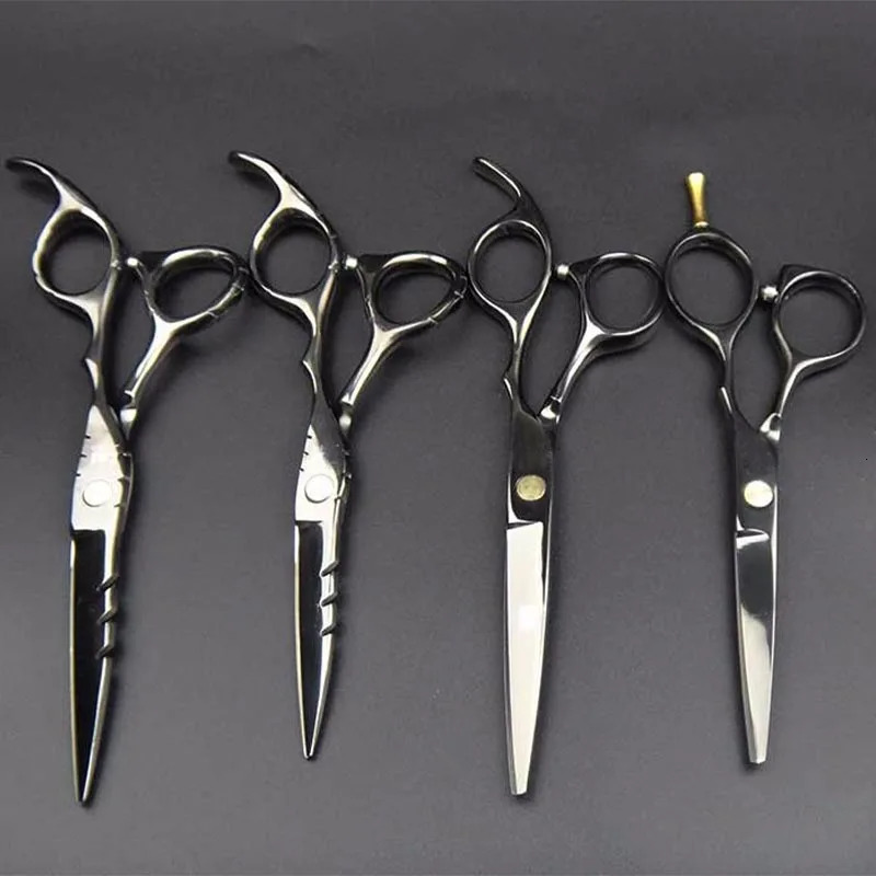 Japan 440c Scissors Hairdresser Barber Shears 55 Inch 6 Cutting Hair Trimmers Professional 241122 S2563