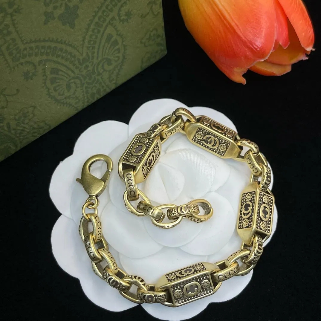 Latest luxury brand thick necklace bracelet, best travel party, wedding gift, jewelry necklace for both men and women -777123